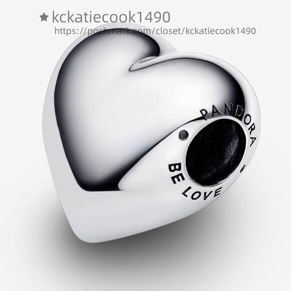 Pandora Be Love Engravable Large Heart Charm - Picture 4 of 7